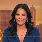 Darlene’s blue wrap dress on Today