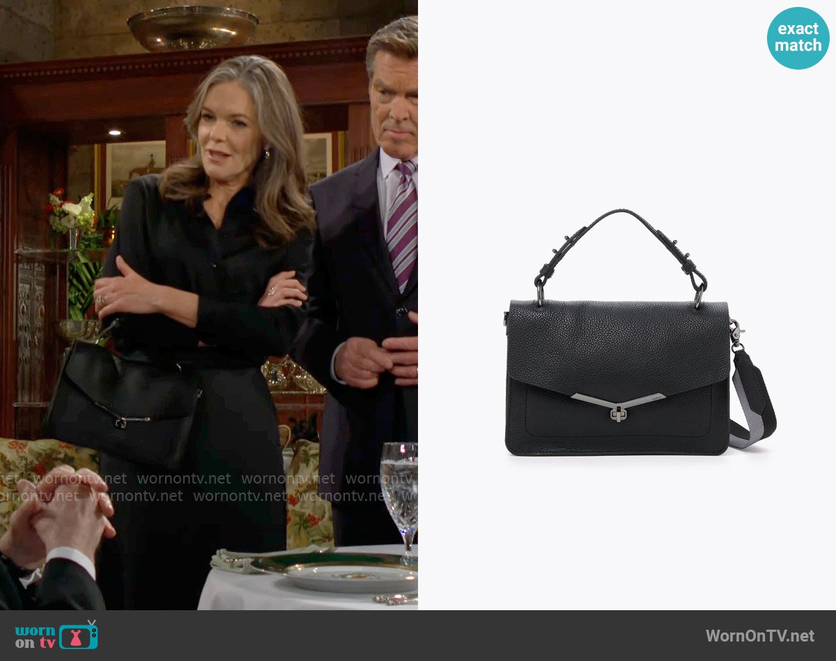 Botkier Valentina Flap Satchel worn by Diane Jenkins (Susan Walters) on The Young and the Restless