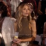 Dorit’s brown fringed dress on The Real Housewives of Beverly Hills