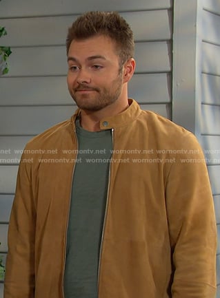 Doug’s beige suede jacket on Days of our Lives