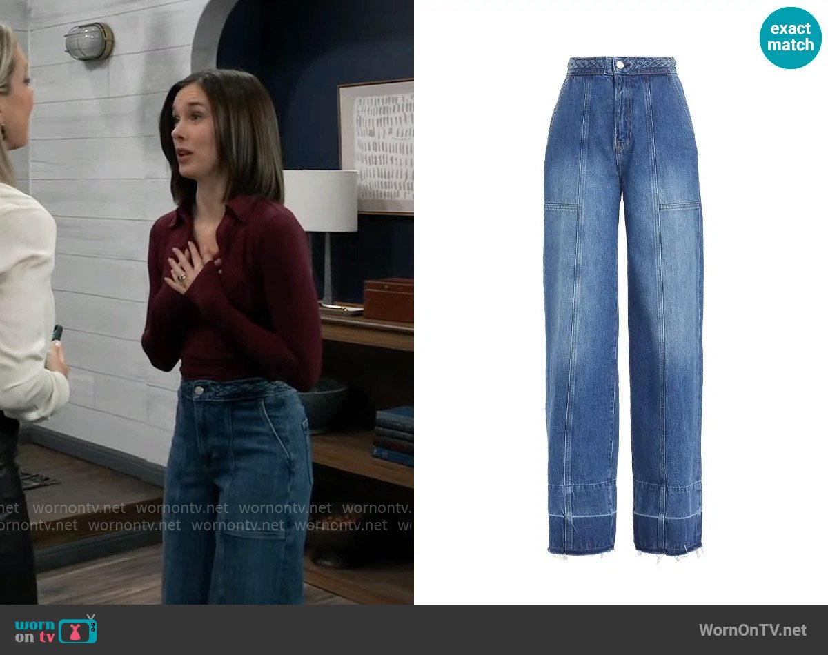 Willow’s jeans on General Hospital