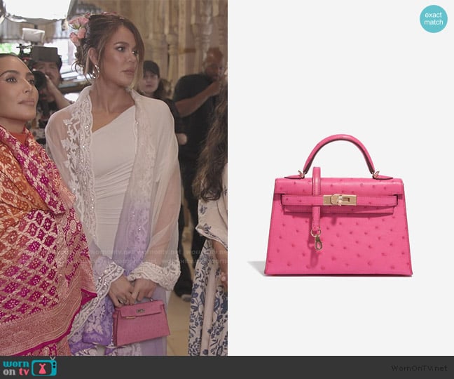 Hermes Mini Kelly Bag worn by Khloe Kardashian (Khloe Kardashian) on The Kardashians