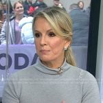 Dr. Jennifer Ashton’s grey turtleneck and white over the knee boots on Today