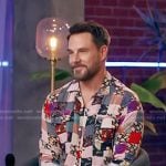 Jimi Westbrook’s patchwork shirt on The Voice