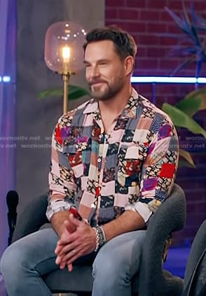 Jimi Westbrook's patchwork shirt on The Voice