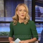 Kelly’s green dress on Live with Kelly and Ryan
