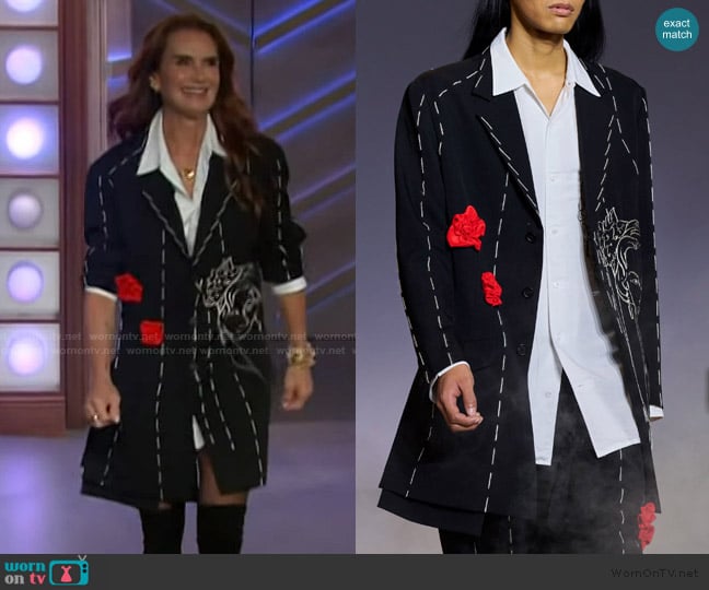 Kidsuper 2025 Fall Collection worn by Brooke Shields on The Kelly Clarkson Show