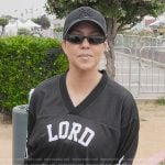 Kourtney’s black Lord jersey on The Kardashians