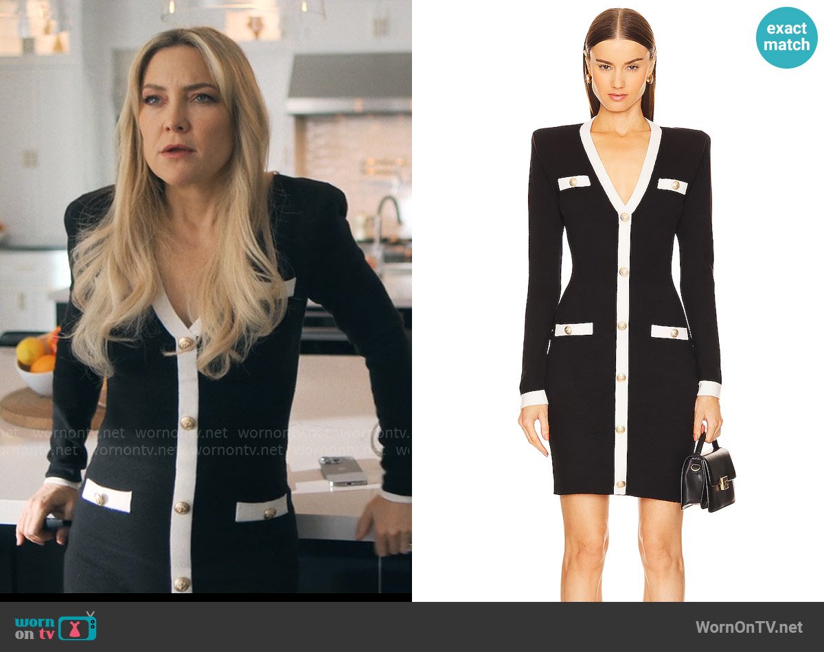 L'Agence Uzma Dress worn by Isla Gordon (Kate Hudson) on Running Point