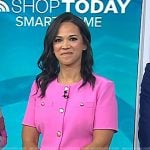 Laura’s pink short sleeve jacket on Today