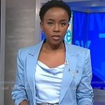 Zihnle’s blue blazer  on NBC News Daily