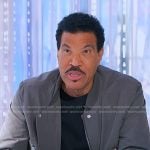 Lionel’s grey bomber jacket on American Idol