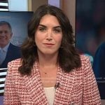 Liz Kreutz’s red tweed blazer on Today