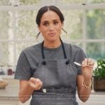 Meghan’s gray apron on With Love Meghan