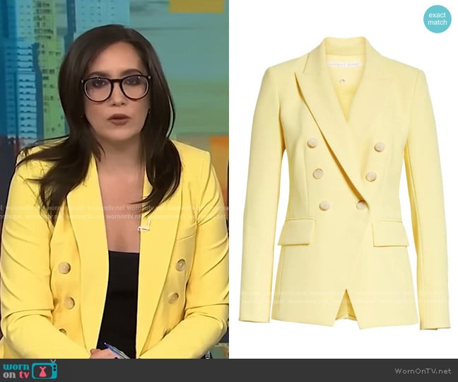 Veronica Beard Lonny Dickey Jacket worn by Savannah Sellers on NBC News Daily