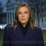 Mary’s purple coat on Good Morning America