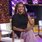 Tiffany Reid’s pink floral tulle skirt on Good Morning America