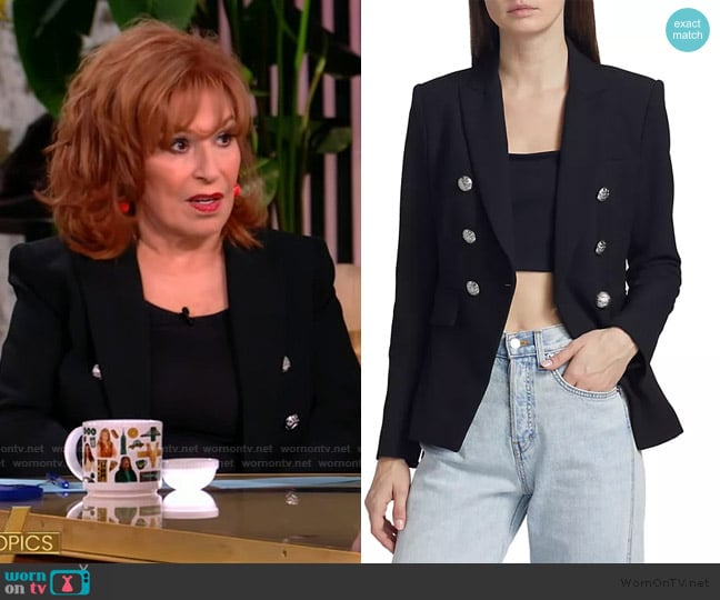 Veronica Beard Miller Dickey Jacket worn by Joy Behar on The View