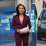 Vicky’s purple blazer and wide-leg pants on NBC News Daily