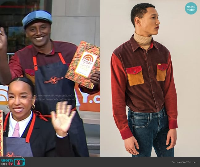 Wrangler & Peter Max  2017 Autumn Winter Collection worn by Marcus Samuelsson on Today