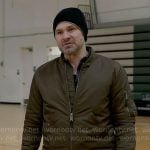 Adam’s bomber jacket on Chicago PD