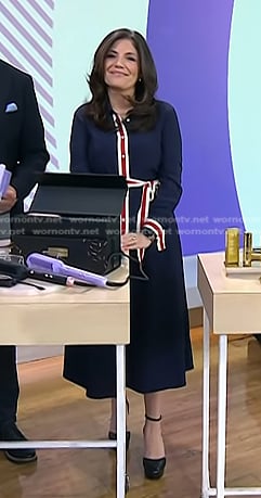 Adrianna’s black heel pumps on Today