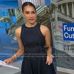 Morgan’s belted denim dress on NBC News Daily