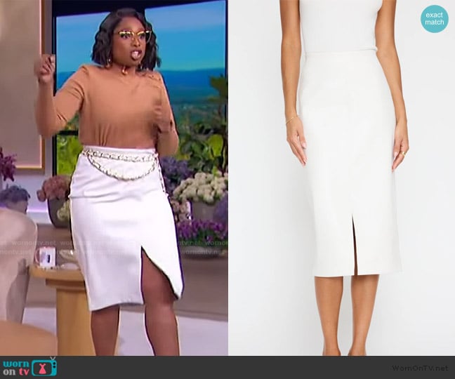 Brochu Walker The Esme Skirt worn by Jennifer Hudson on The Jennifer Hudson Show