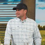 Colby Frey’s blue plaid shirt on Access Hollywood