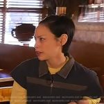 Pilar Valdes’ denim jumpsuit on The Drew Barrymore Show