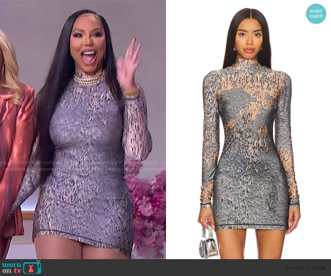 Diesel D-eleo-short Dress worn by Tamar Braxton on The Jennifer Hudson Show