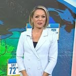 Dylan’s light blue blazer dress on Today