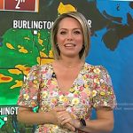 Dylan’s floral embroidered dress on Today