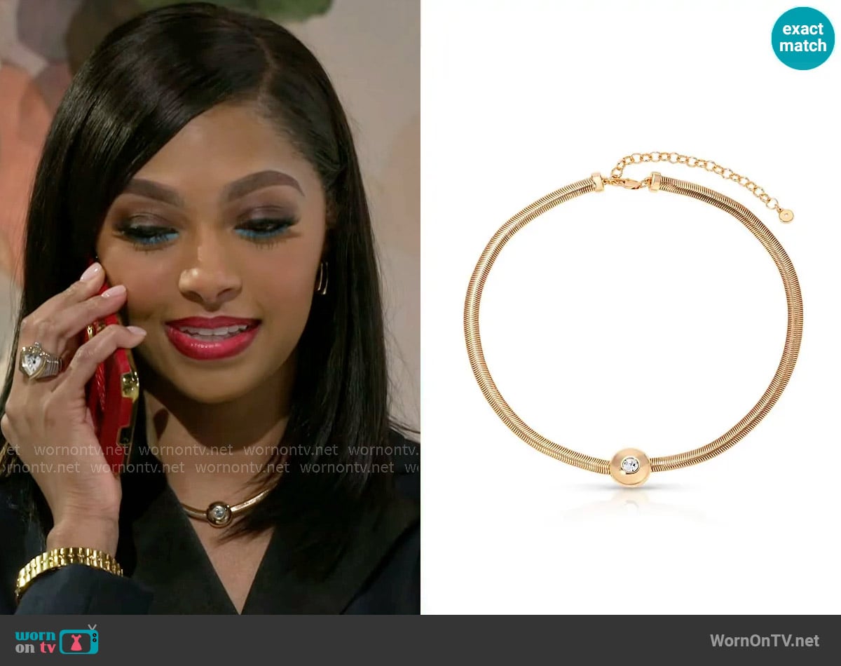 Kat’s necklace on Beyond the Gates Kat’s necklace on Beyond the Gates