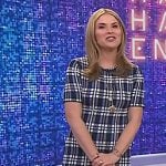 Jenna’s white ankle strap sandals on Today