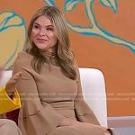 Jenna’s beige bell sleeve knit dress on Today