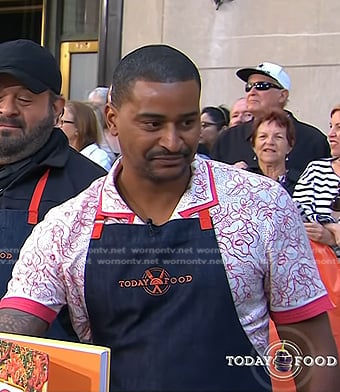 Joseph Johnson’s floral shirt on Today