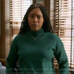 Kiana’s green sweater on Chicago PD