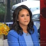 Laura’s blue blazer and pants on Today