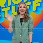 Lori’s green blazer on Good Morning America
