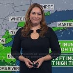 Violeta Yas’s black o-ring cutout dress on NBC News Daily