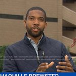 Shaquille Brewster’s quilted jacket on Today