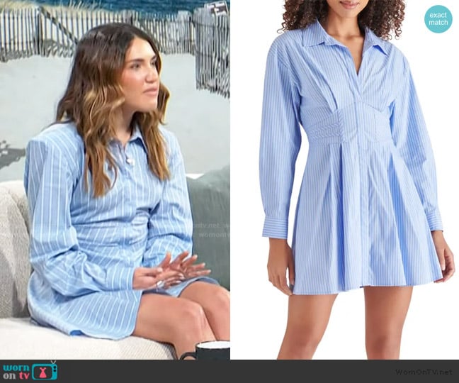 Steve Madden Aria Mini Dress worn by Tinx on Access Hollywood