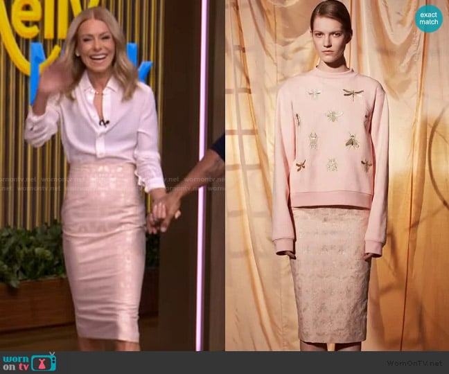 Emma Cook 2014 Collection worn by Kelly Ripa on Live with Kelly and Mark