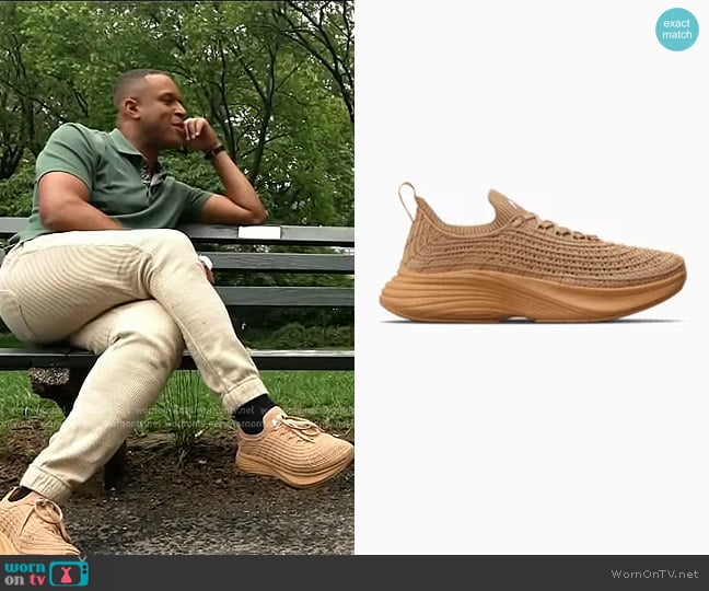 APL Athletic Propulsion Labs TechLoom Zipline Sneakers worn by Craig Melvin on Today