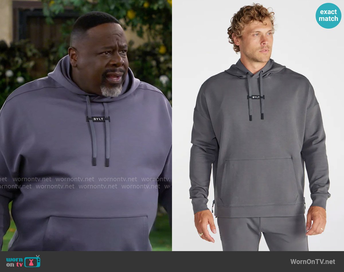Bylt Roamknit Adapt Hoodie worn by Calvin (Cedric The Entertainer) on The Neighborhood