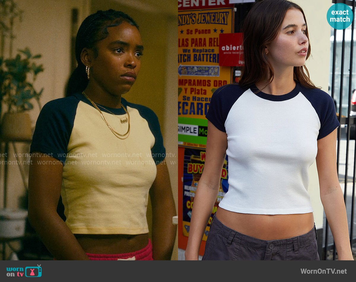 John Galt Bella Colorblock Top worn by Keisha Clark (Lovie Simone) on Forever