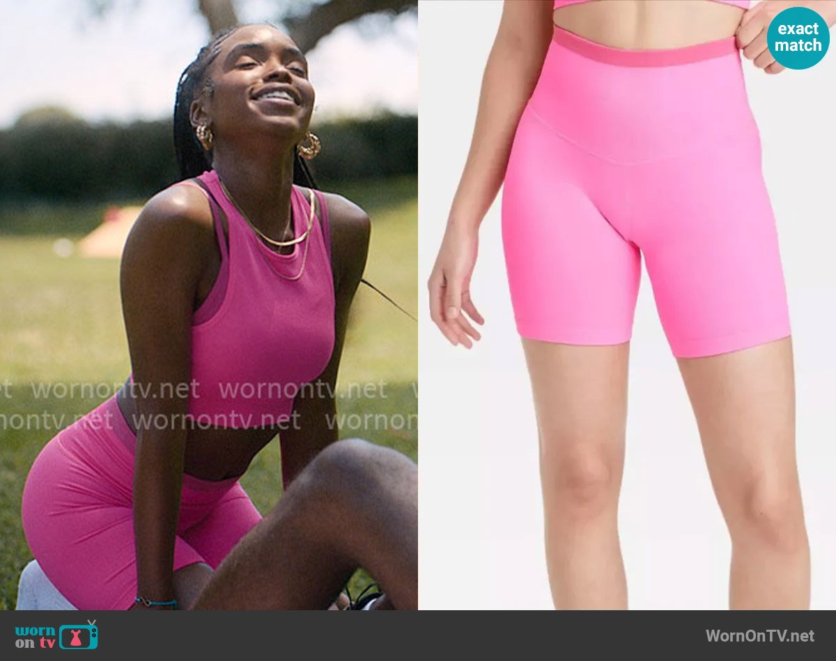 JoyLab at Target Seamless High-Rise Bike Shorts 6
