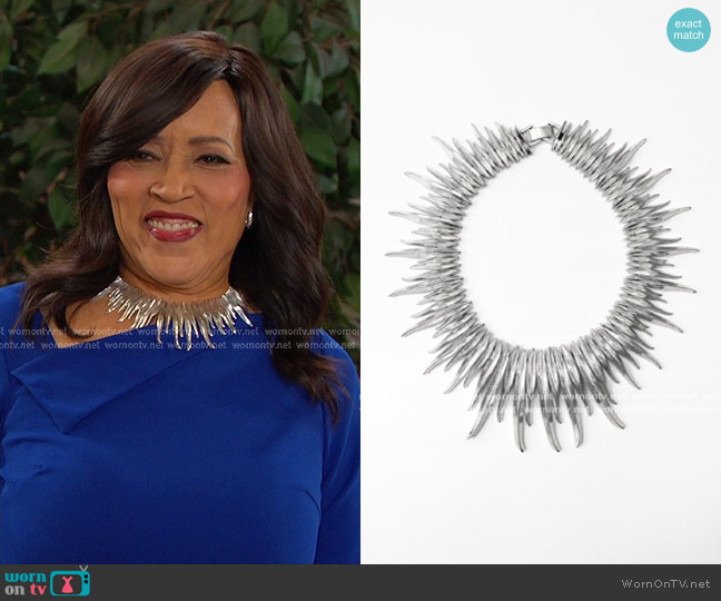 Zara Multi-Strap Necklace worn by Paulina Price (Jackée Harry) on Days of our Lives