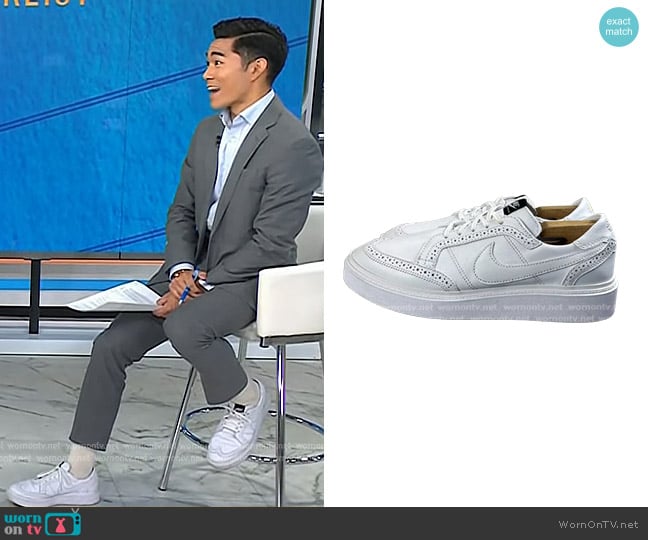 Nike x G-Dragon Kwondo1 Sneaker worn by Brian Cheung on Today
